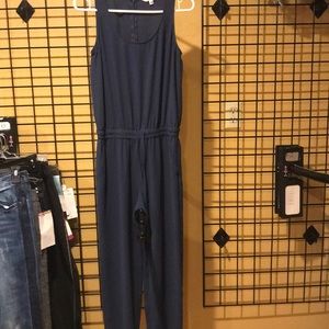 French navy jumpsuit
